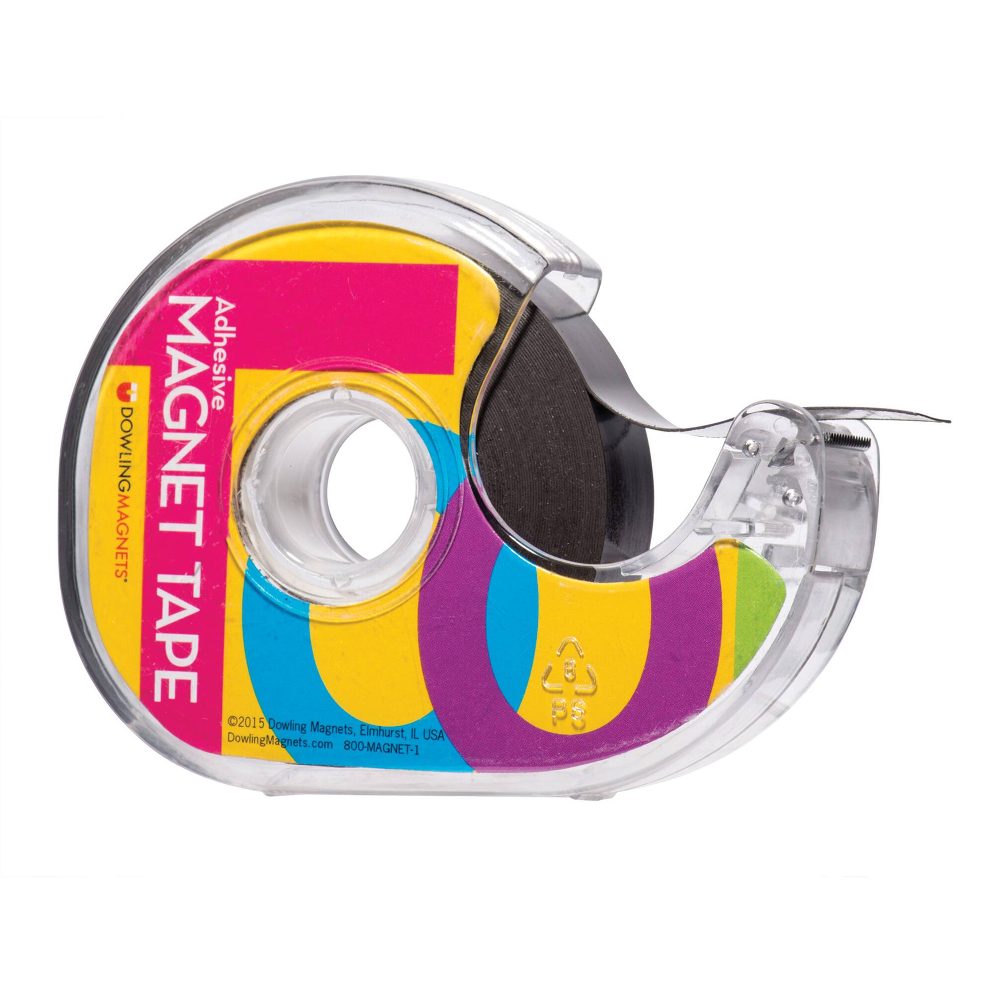 Dowling Magnets® 3/4" x 25ft. Magnet Tape in Dispenser, 3ct.